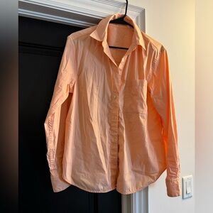 Peach Button-Up Shirt Lululemon